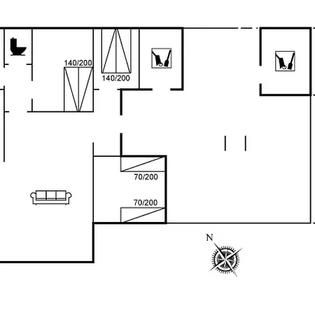 Holiday home Tedora - 300m From The Sea In Western Jutland By Interhome Fano
